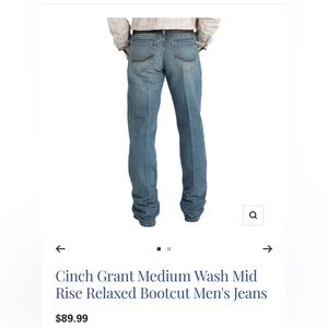 Cinch Grant Relaxed Boot Cut Jeans 30/38
